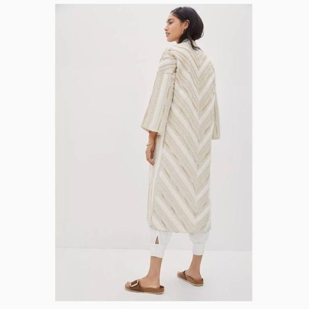 ANTHROPOLOGIE OLLARI RENEE DUSTER sweater coat shacket